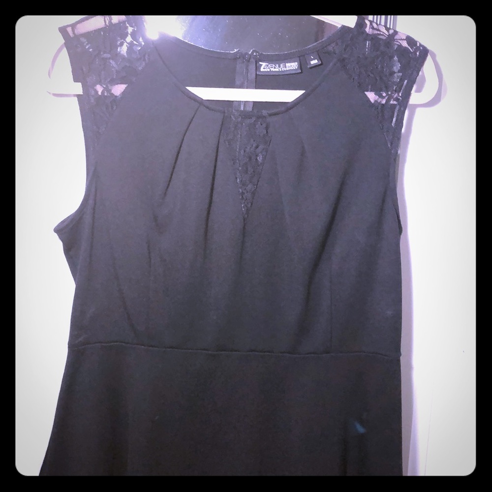 7th Avenue Black Blouse